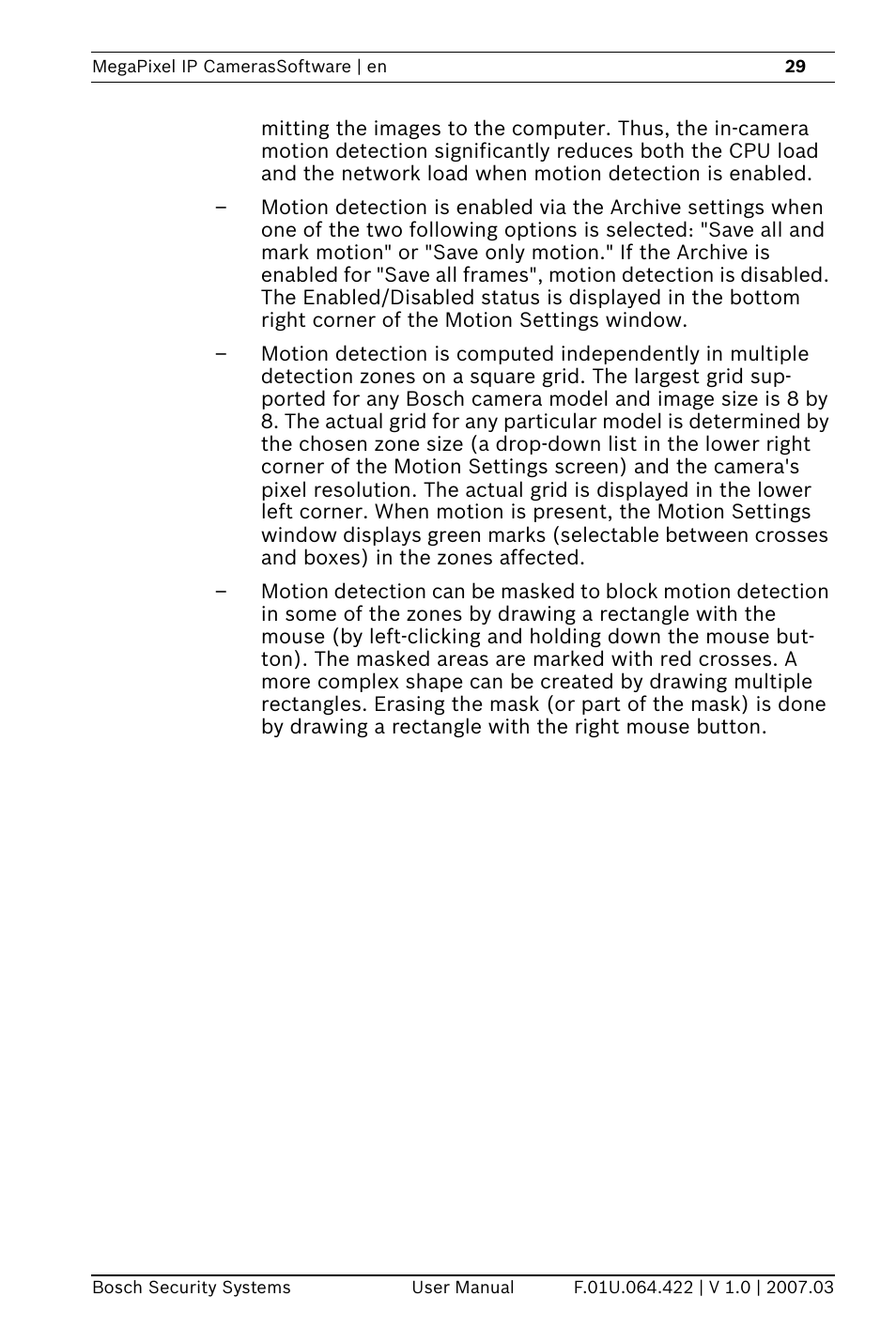 Bosch MegaPixel IP Camera NWC-0900 User Manual | Page 31 / 46