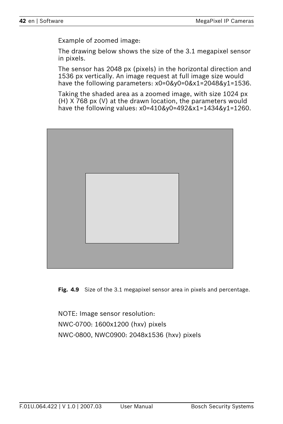Bosch MegaPixel IP Camera NWC-0900 User Manual | Page 44 / 46