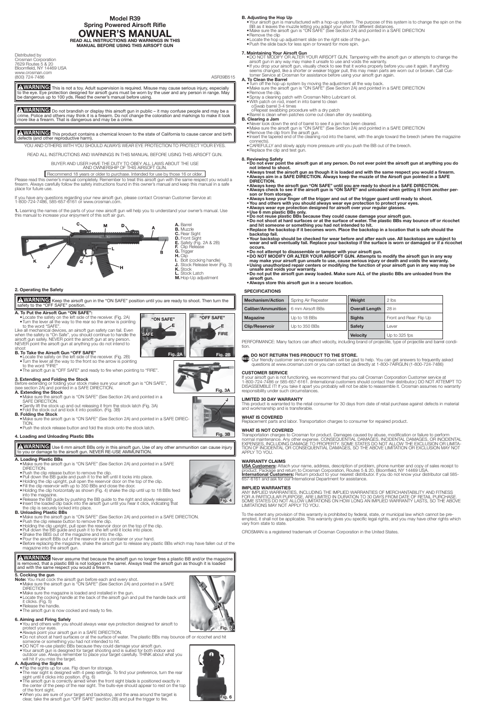 Crosman AREKT User Manual | 3 pages