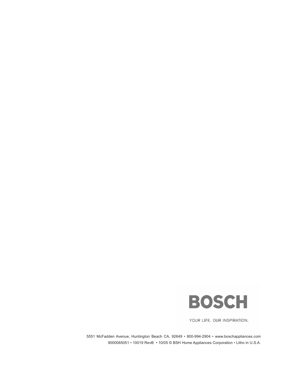 Bosch DHD User Manual | Page 42 / 42