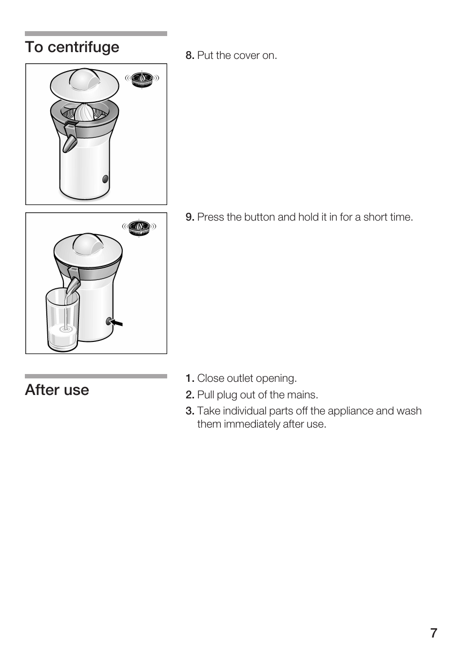 Bosch MCP 9110 UC User Manual | Page 7 / 12