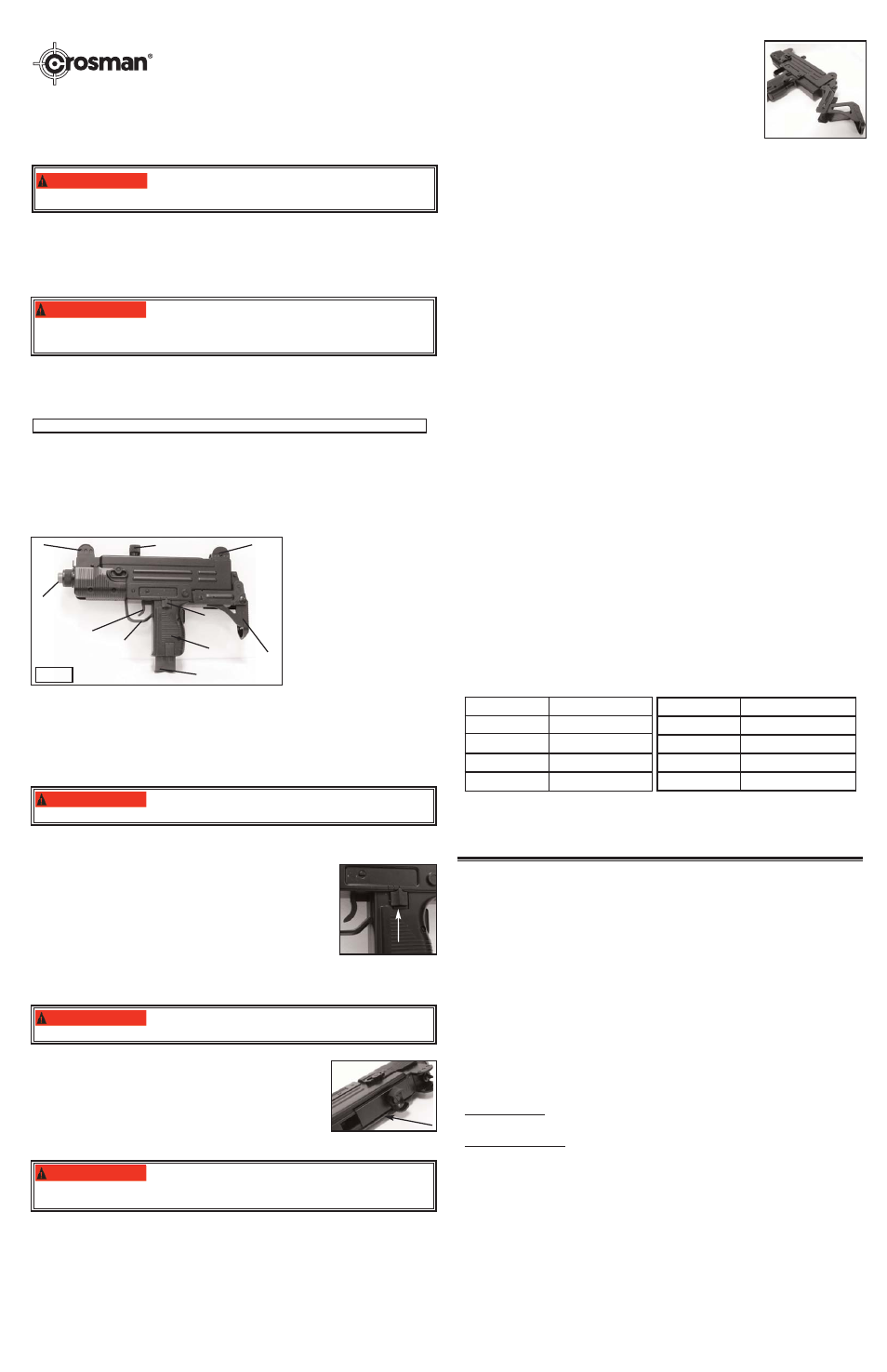 Manual del propietario, Advertencia | Crosman SAPM72 User Manual | Page 2 / 2