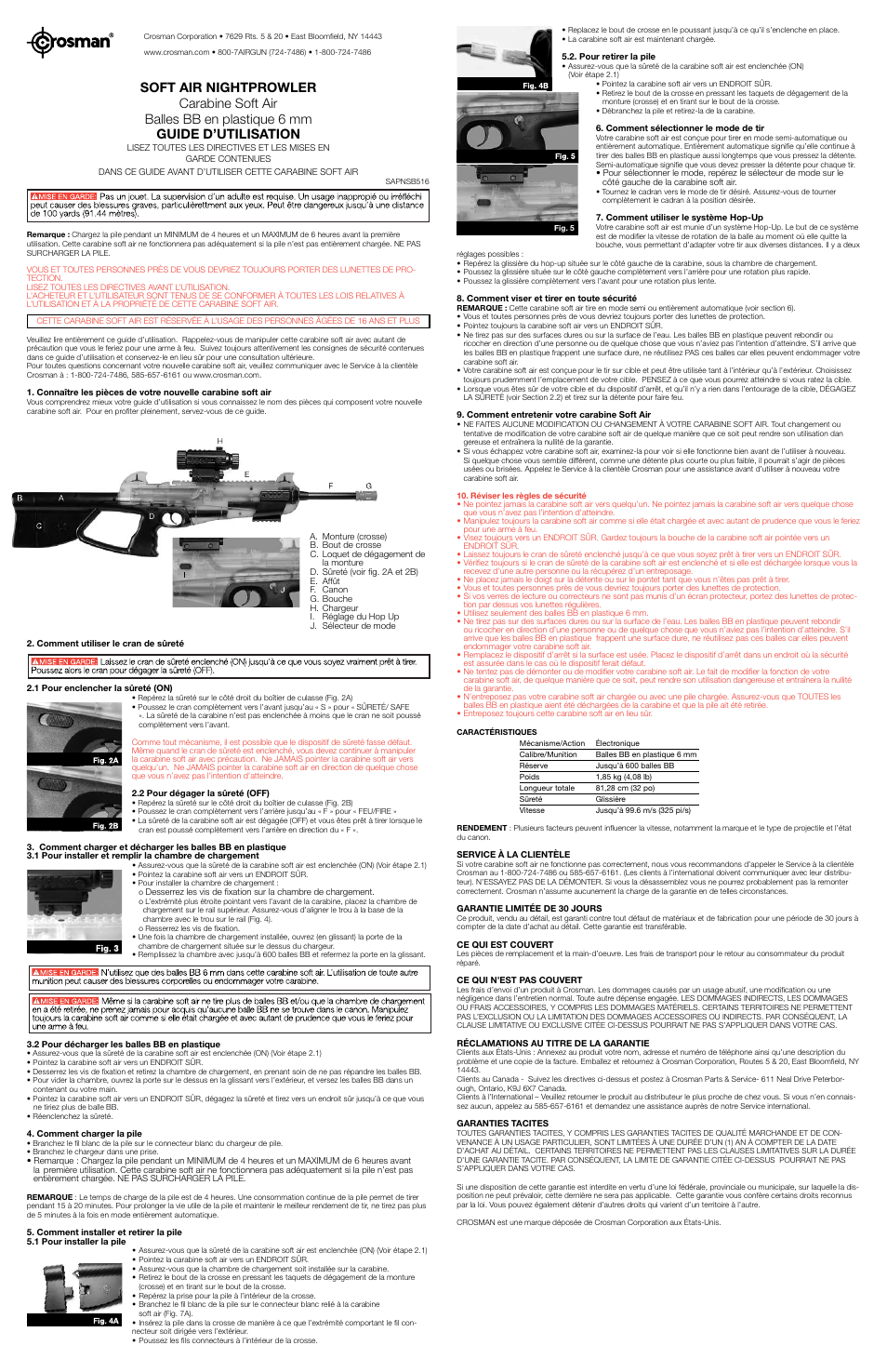 Crosman SAPNSCA User Manual | Page 3 / 3