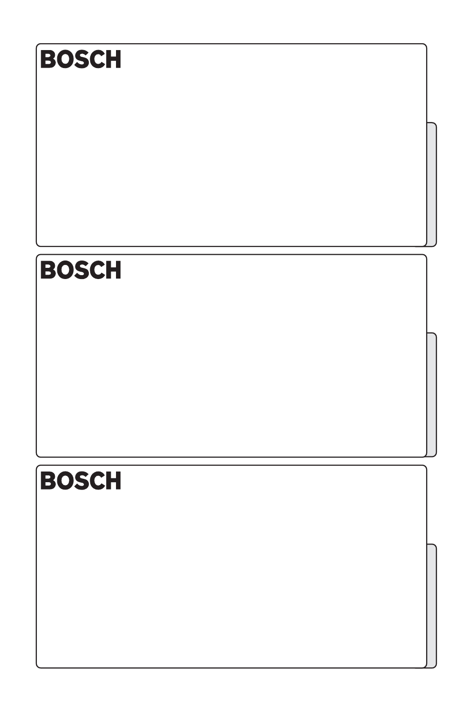 Bosch SHI66A User Manual | Page 2 / 34