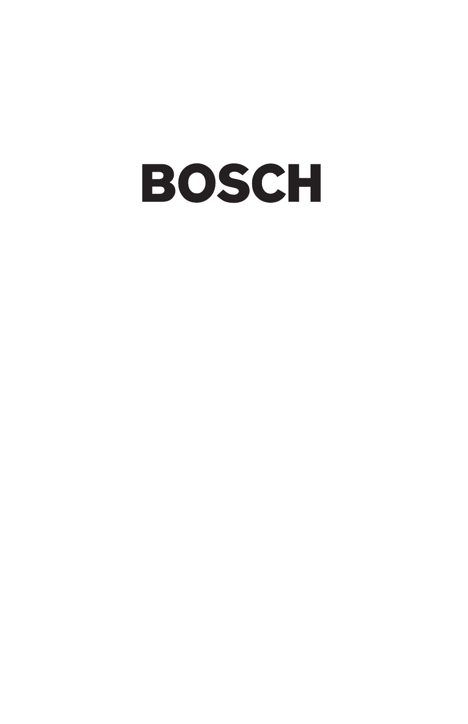 Bosch SHI66A User Manual | Page 34 / 34