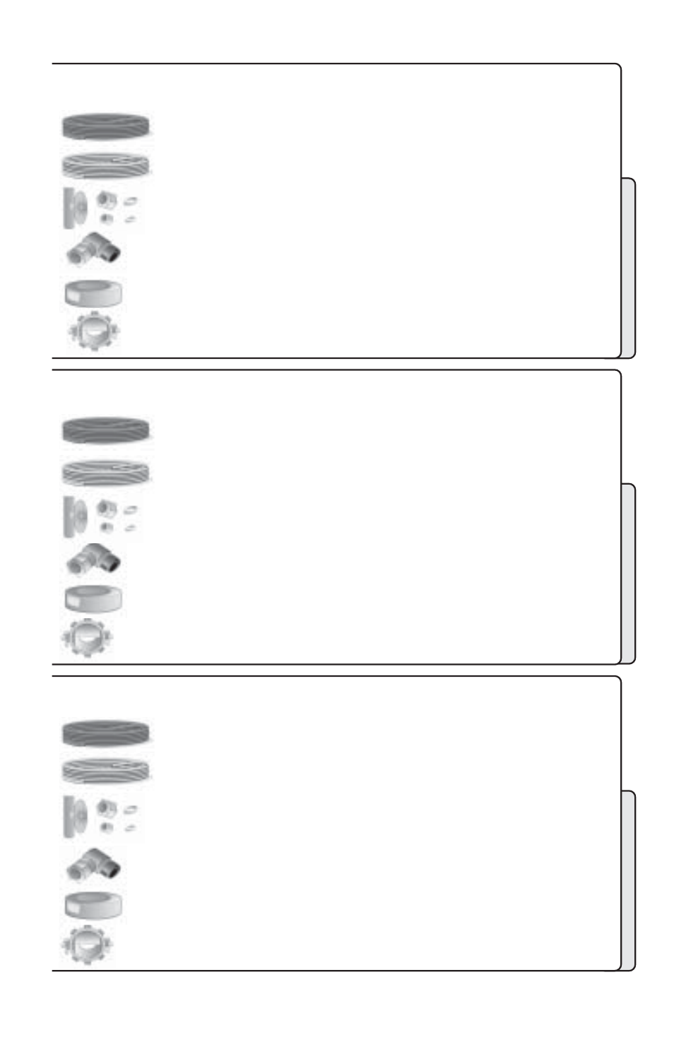 Materials needed, Materiales necesarios, Matériaux nécessaires | Bosch SHI66A User Manual | Page 6 / 34