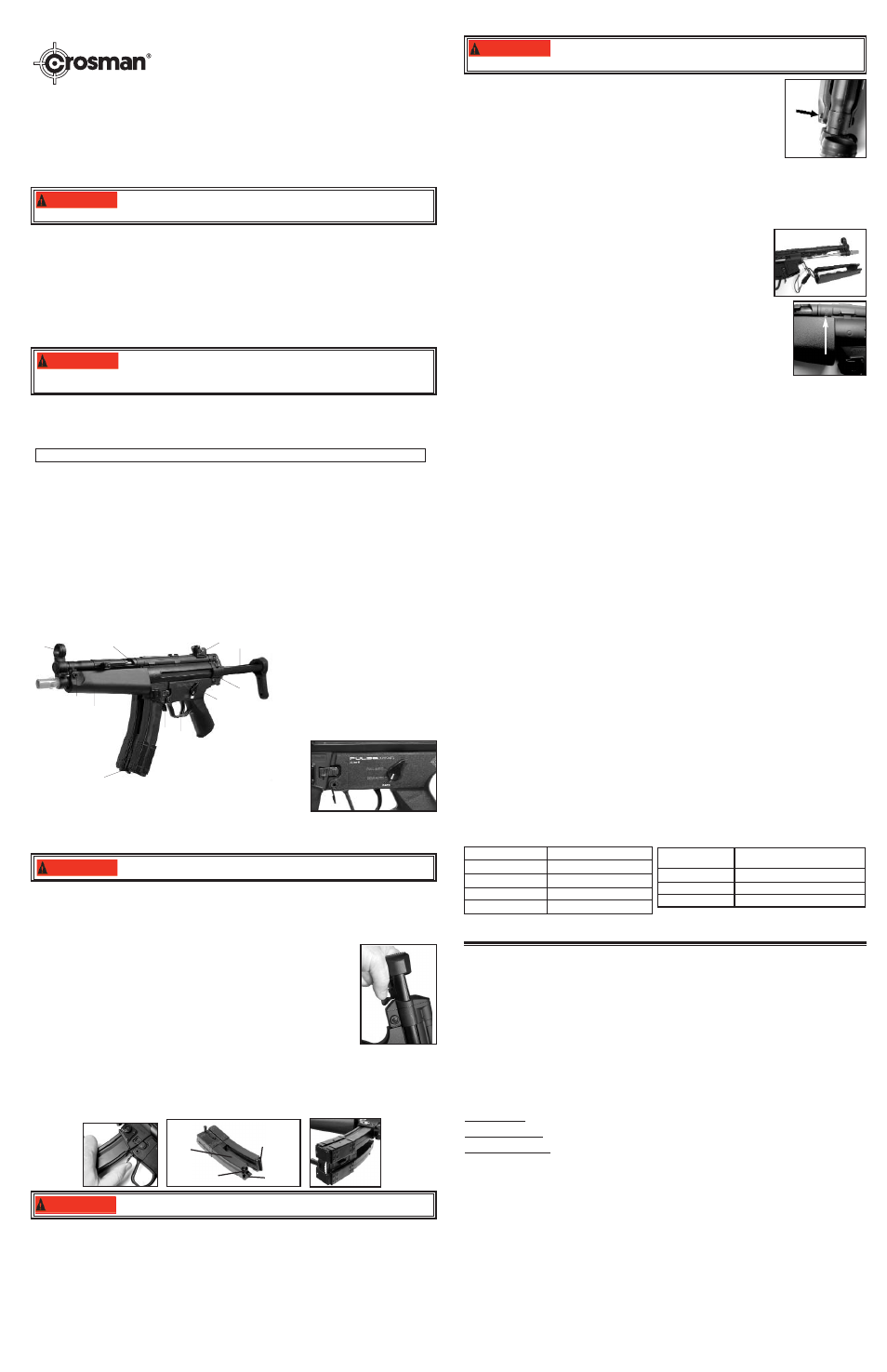 Crosman SAPR74 User Manual | 3 pages