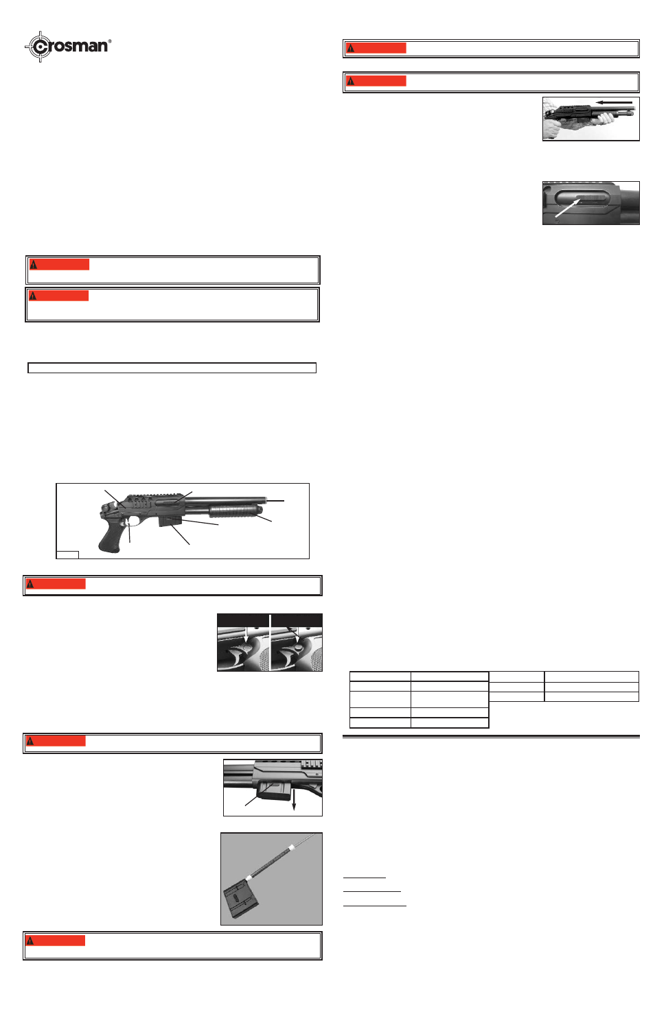 Crosman SASS32P User Manual | 2 pages