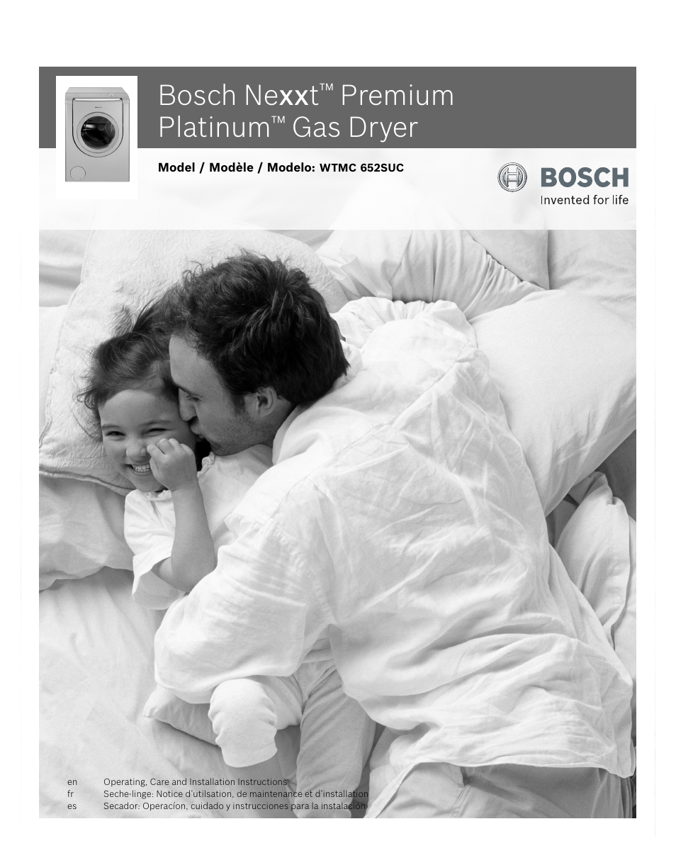 Bosch WTMC 652SUC User Manual | 96 pages