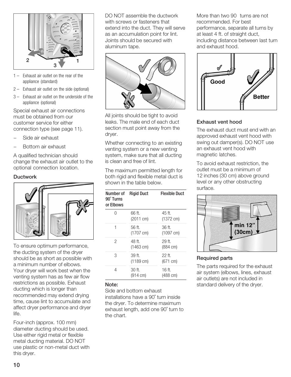 Bosch WTMC 652SUC User Manual | Page 10 / 96