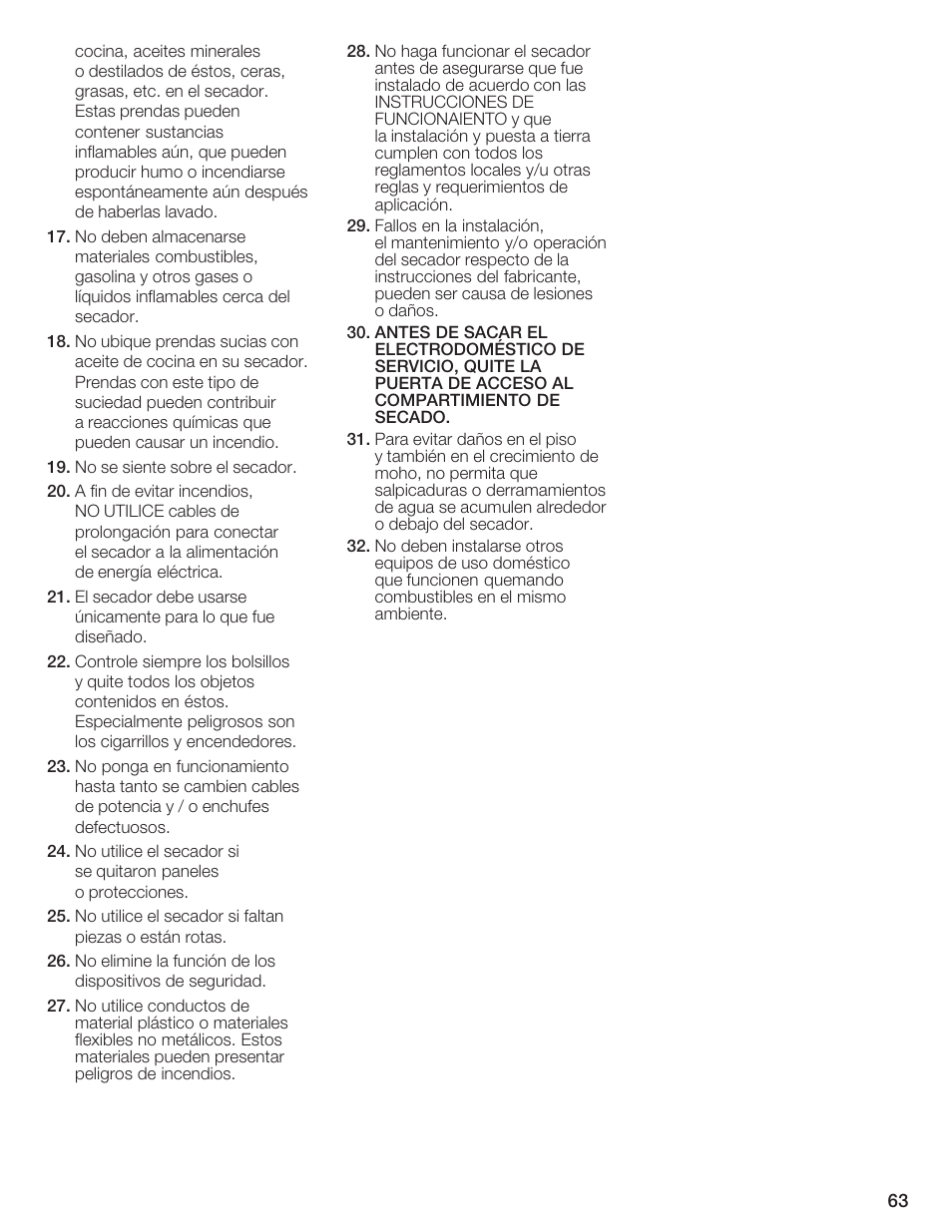 Bosch WTMC 652SUC User Manual | Page 63 / 96