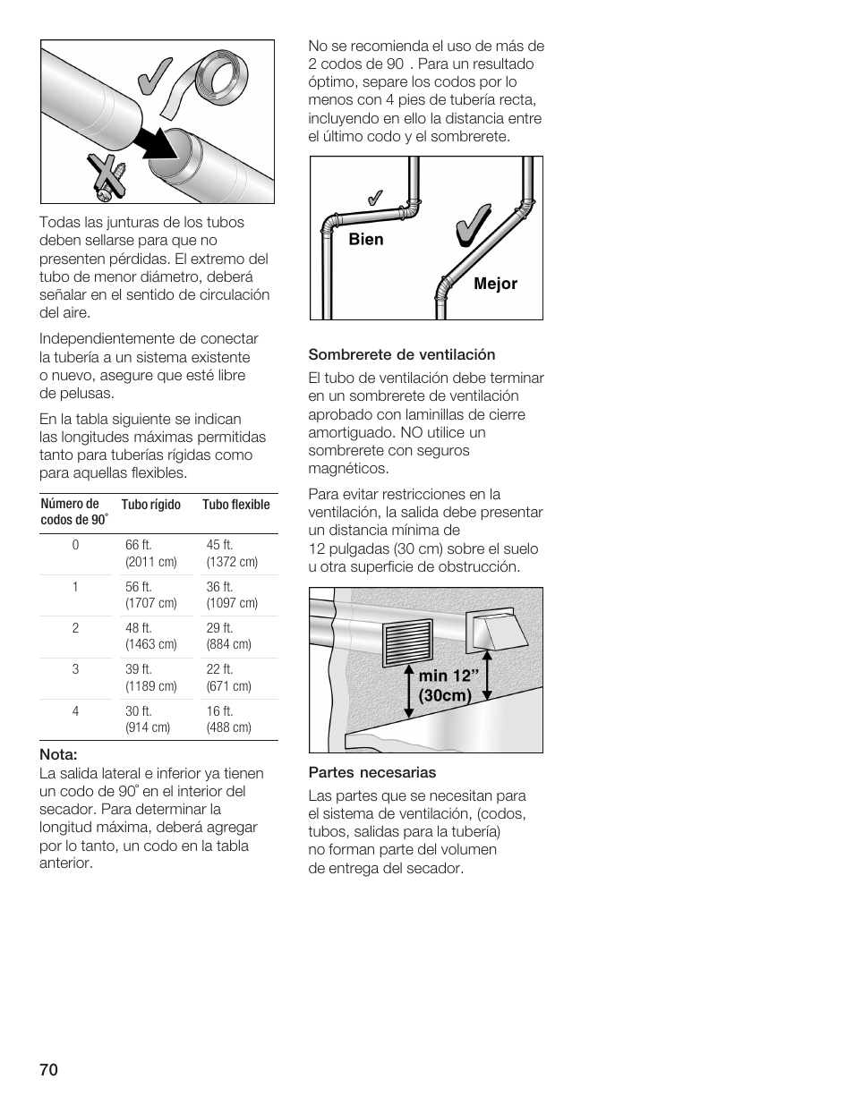 Bosch WTMC 652SUC User Manual | Page 70 / 96