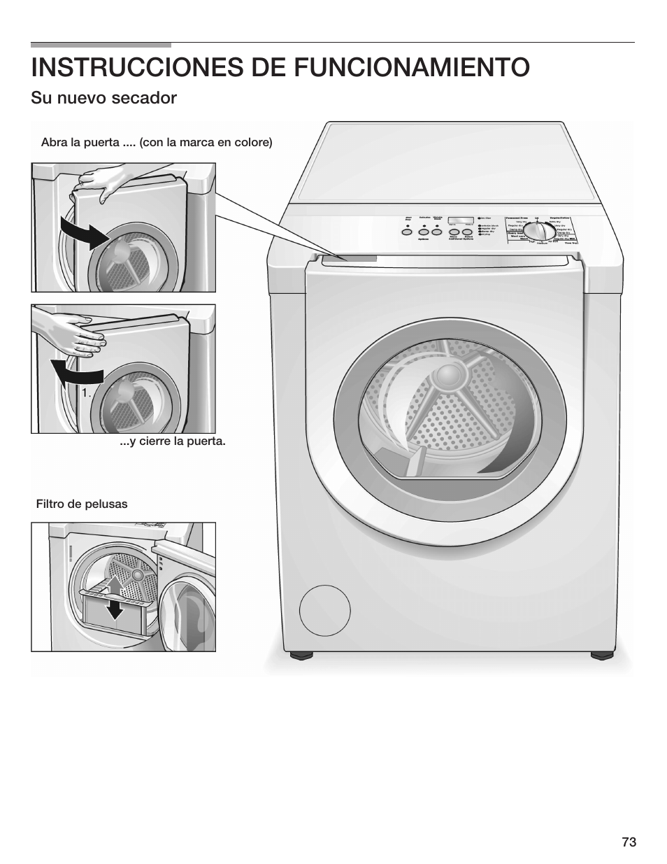 Instrucciones de funcionamiento | Bosch WTMC 652SUC User Manual | Page 73 / 96