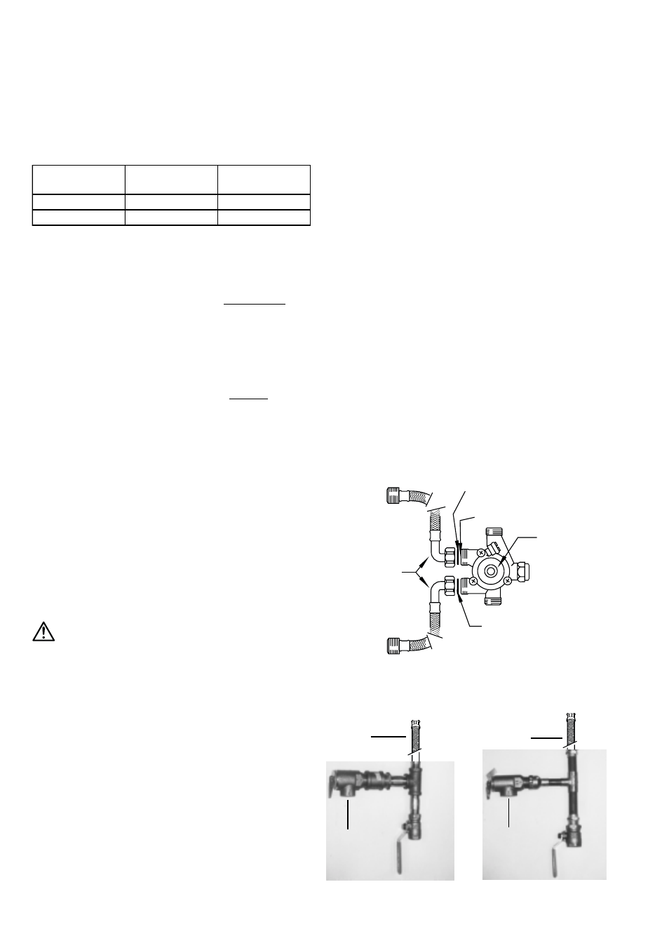 Water connections, Gas line sizing | Bosch AQUASTAR 125B LPL User Manual | Page 8 / 16