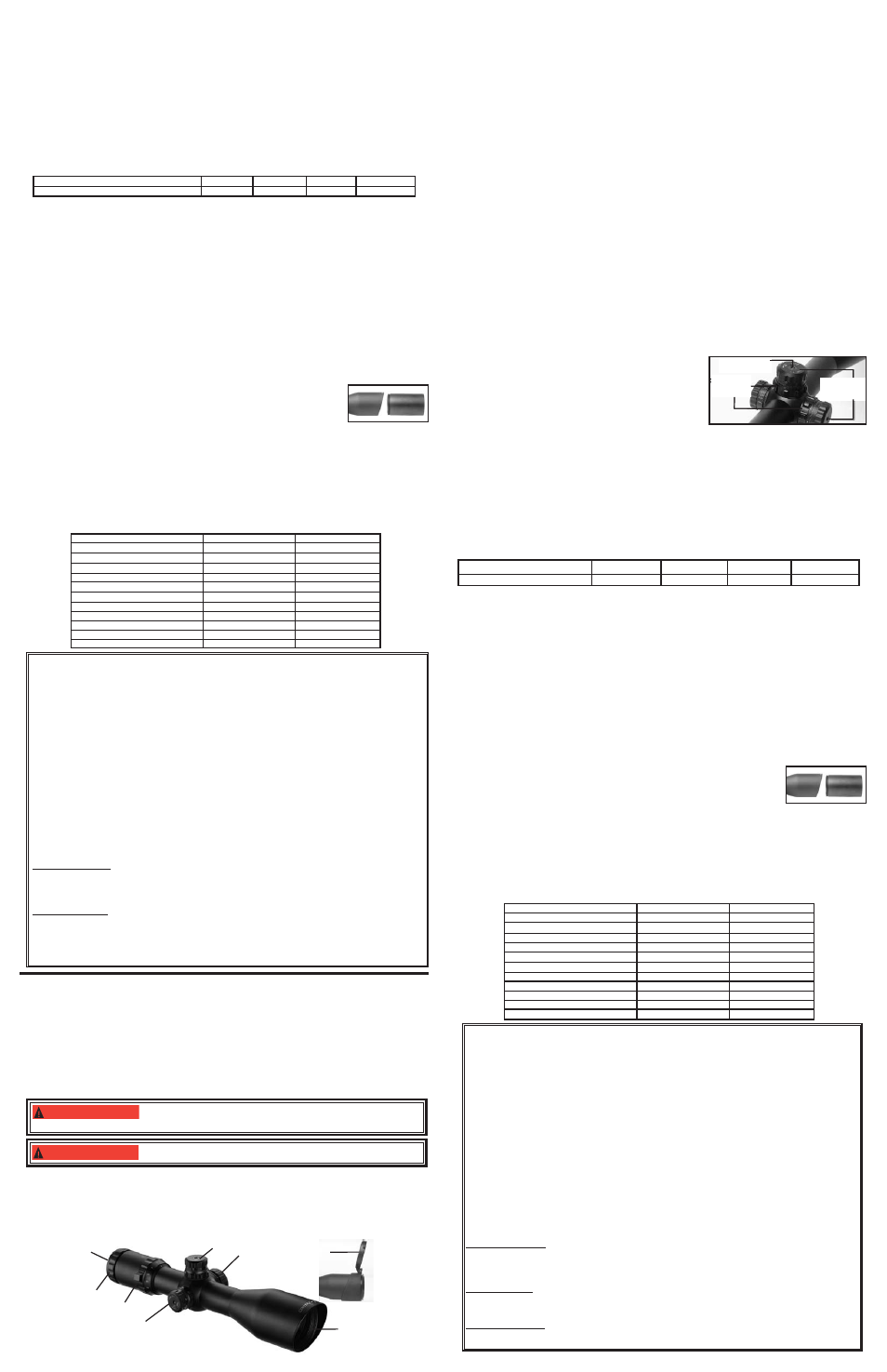 Mise en garde | Crosman CP312RGC User Manual | Page 2 / 2