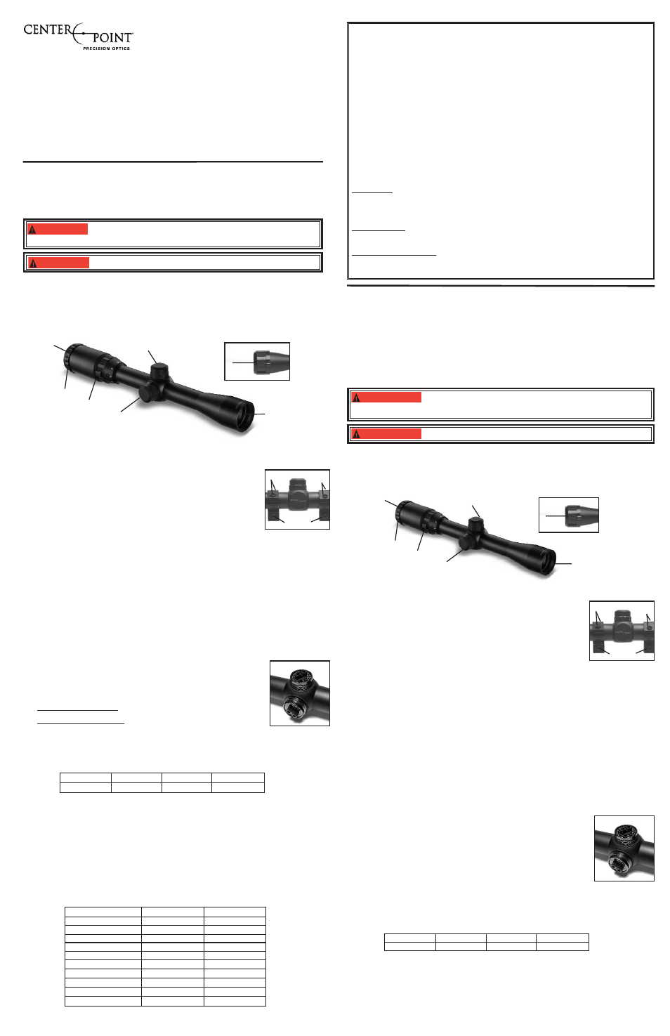 Crosman CP432C User Manual | 2 pages