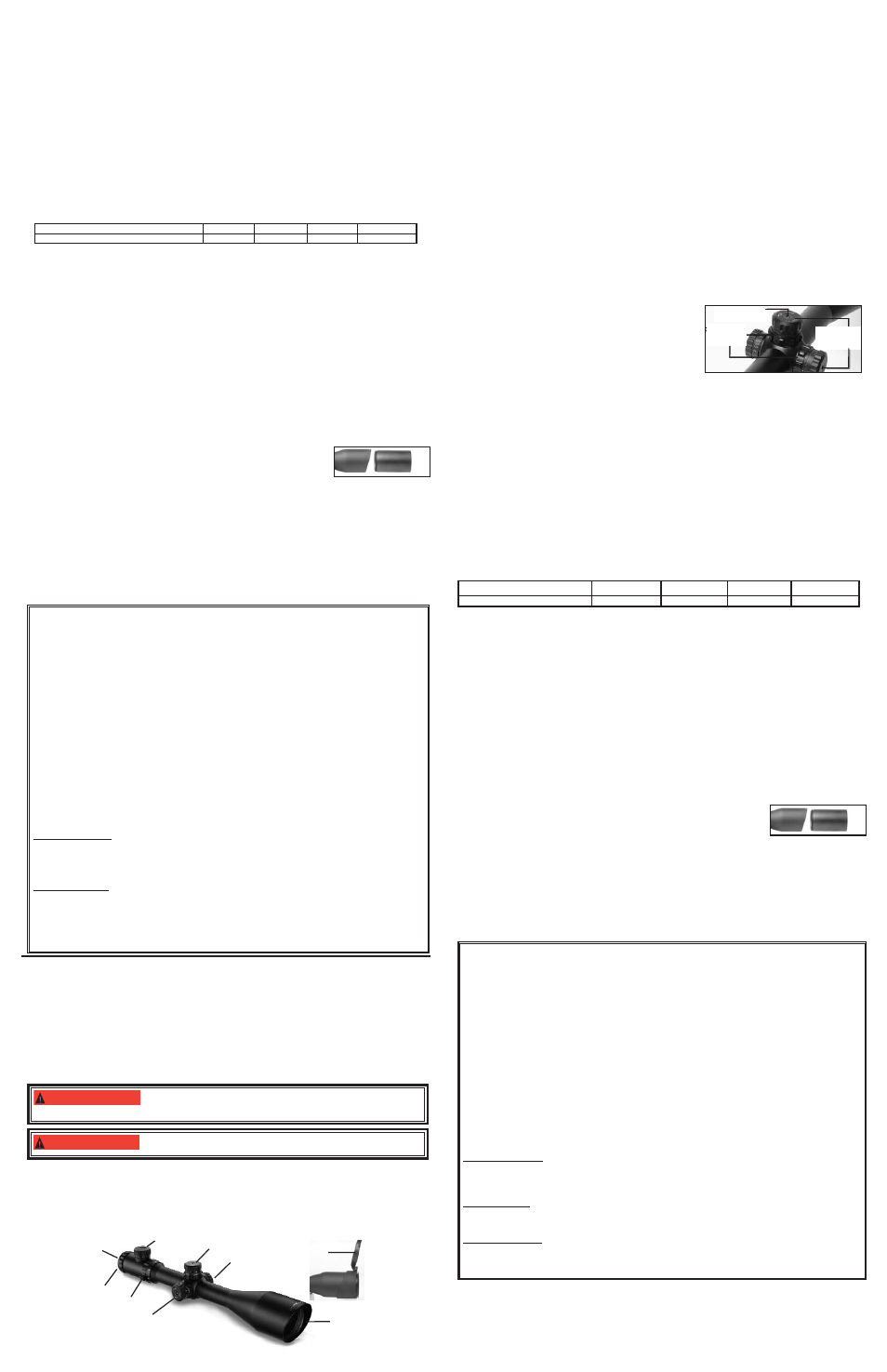 Mise en garde | Crosman CP832AORG User Manual | Page 2 / 2