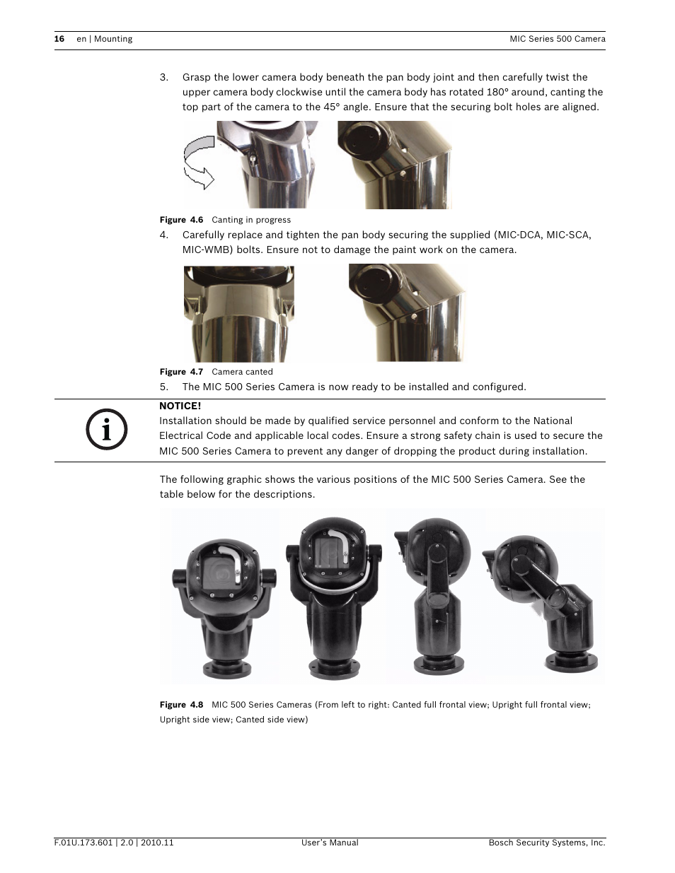 Bosch 500 User Manual | Page 16 / 56