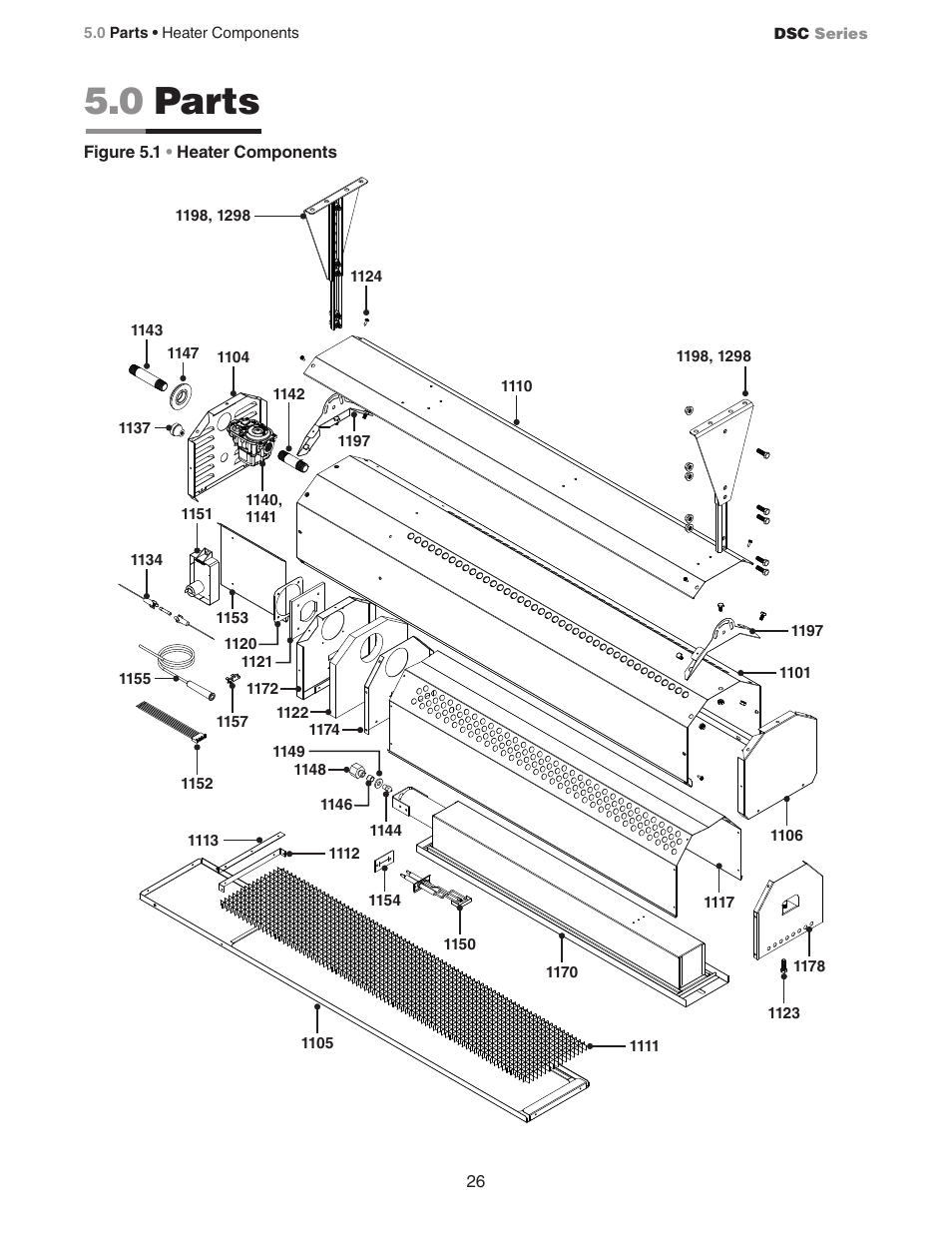 0 parts | Crown Verity DSC Series User Manual | Page 26 / 28