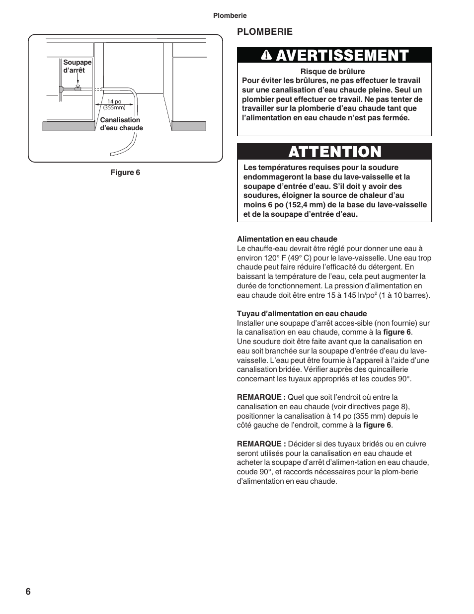 Avertissement | Bosch 9000060331 (8503) User Manual | Page 24 / 52