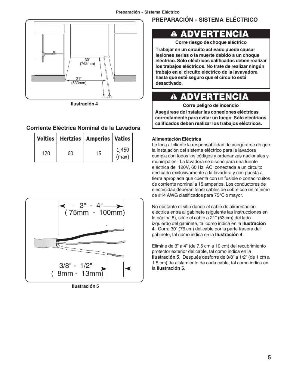 Advertencia | Bosch 9000060331 (8503) User Manual | Page 39 / 52