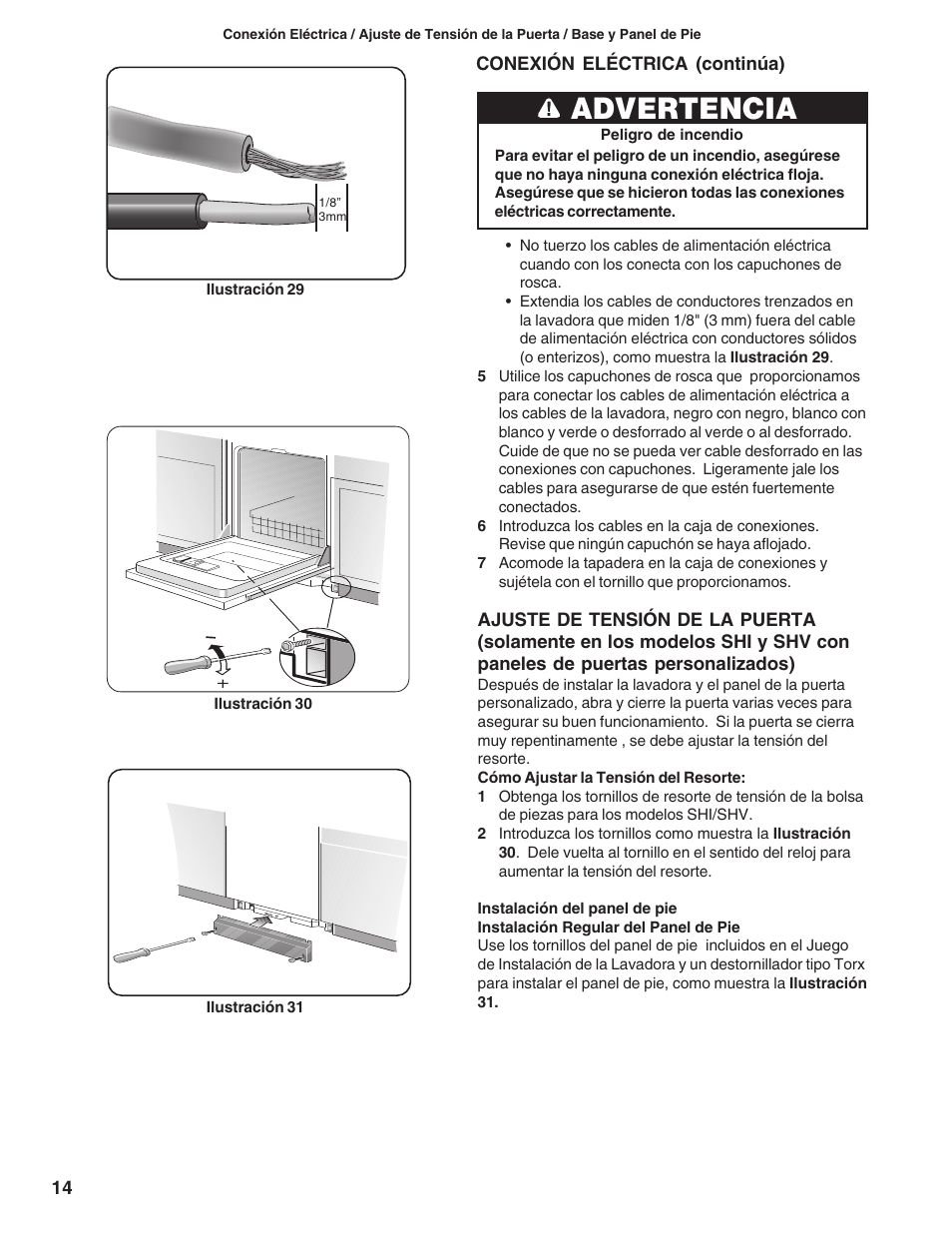 Advertencia | Bosch 9000060331 (8503) User Manual | Page 48 / 52