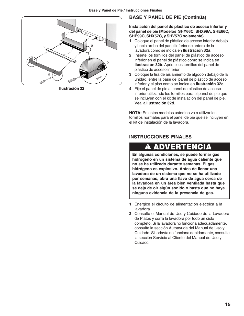 Advertencia | Bosch 9000060331 (8503) User Manual | Page 49 / 52