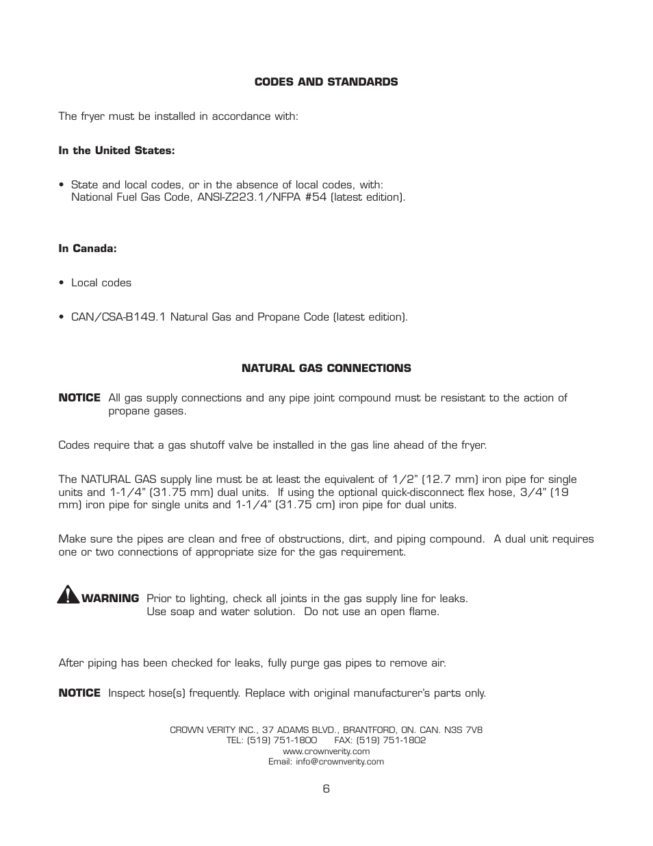 Crown Verity PF-2 User Manual | Page 6 / 16