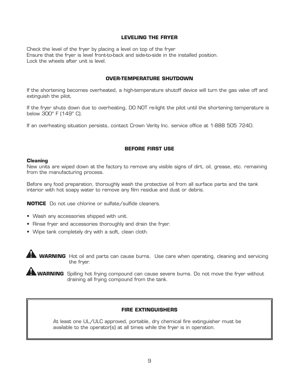 Crown Verity PF-2 User Manual | Page 9 / 16