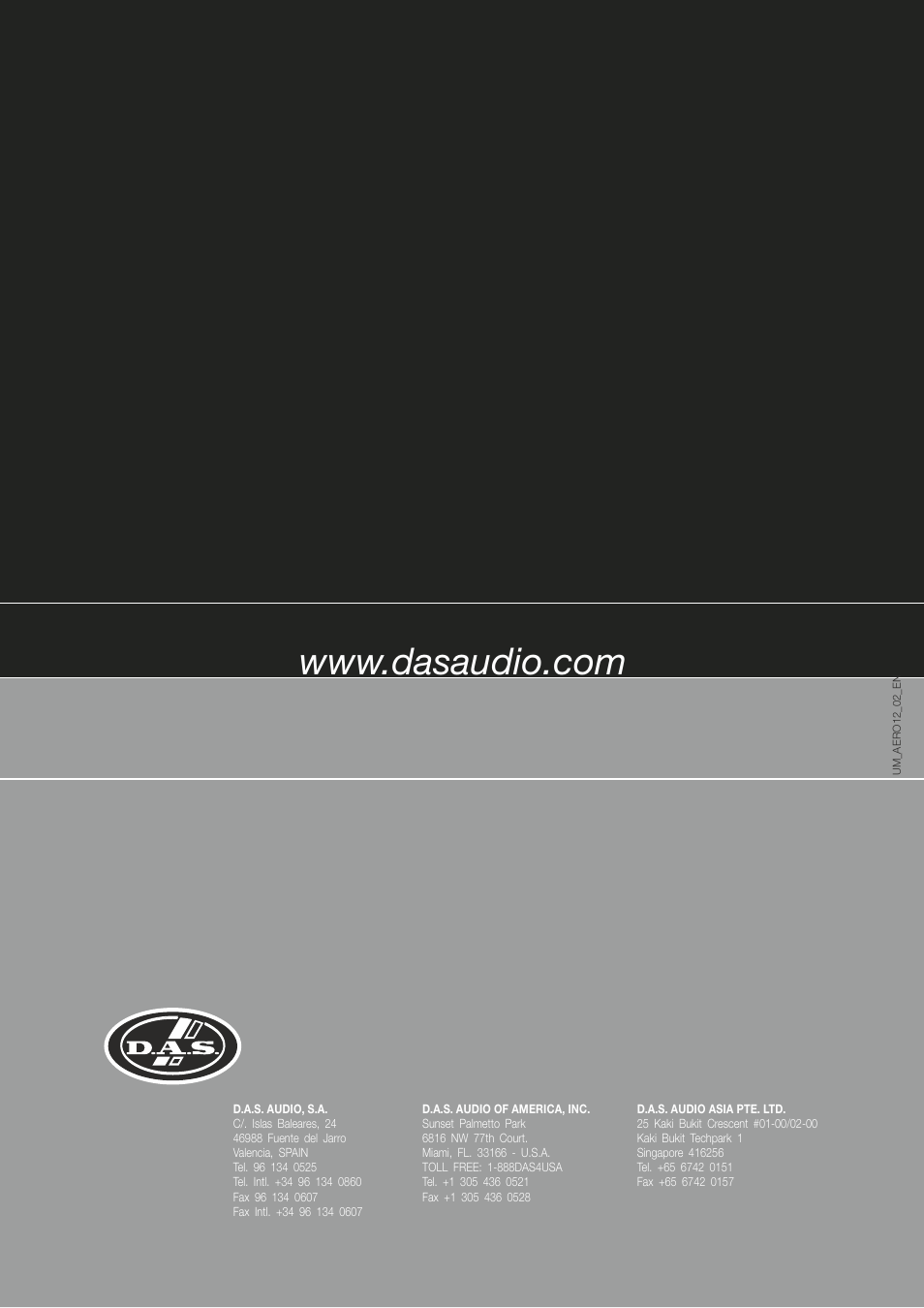 D.A.S. Audio Aero 12 User Manual | Page 15 / 15