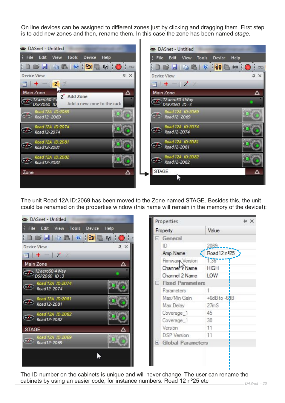 D.A.S. Audio DASnet V1.5 User Manual | Page 20 / 70