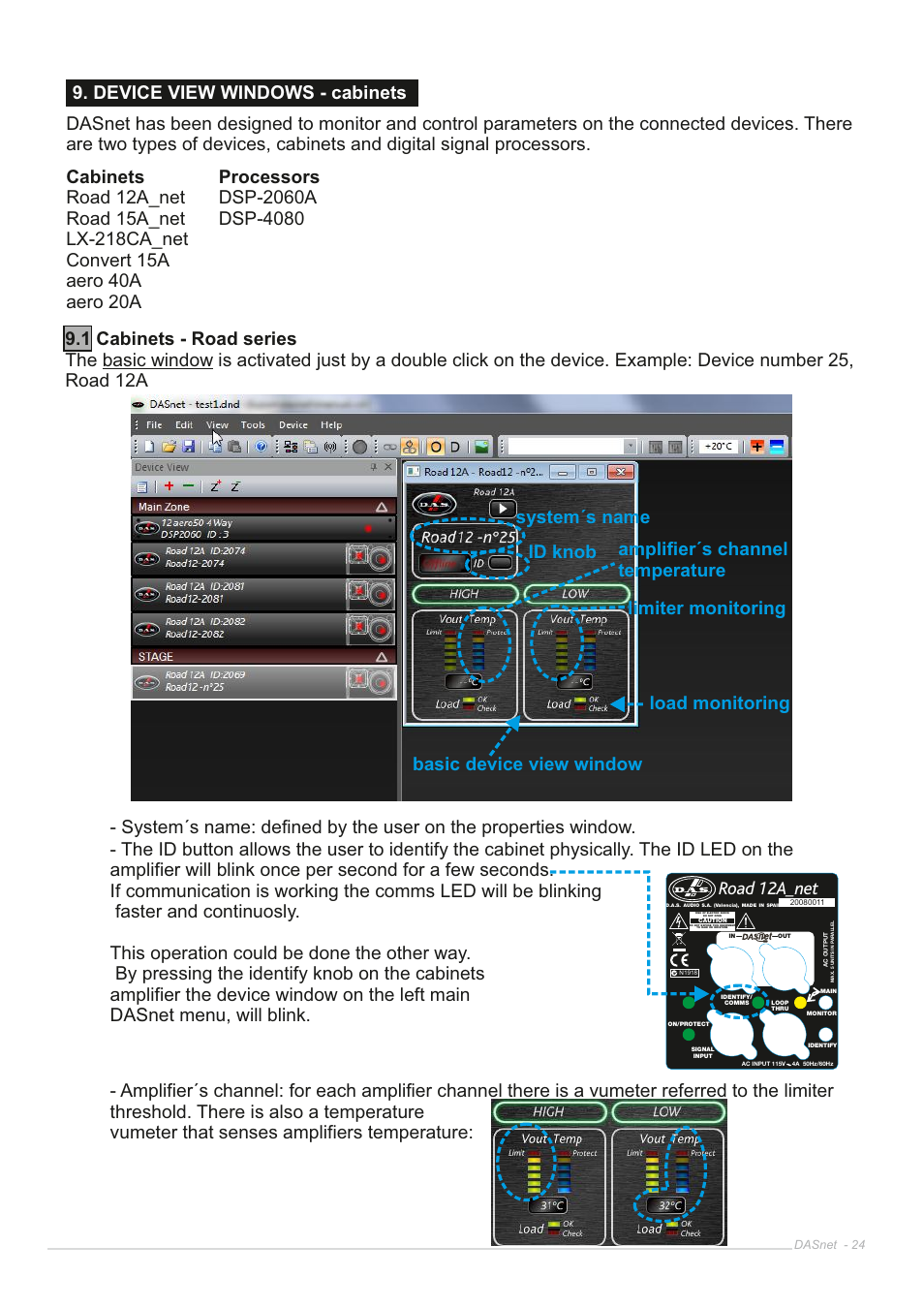 Road 12a_net | D.A.S. Audio DASnet V1.5 User Manual | Page 24 / 70