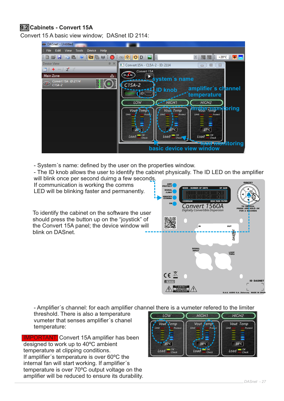 Convert 1560a | D.A.S. Audio DASnet V1.5 User Manual | Page 27 / 70