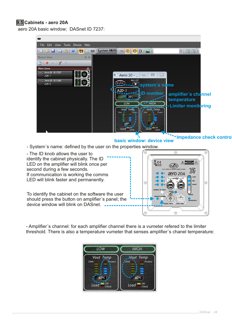 D.A.S. Audio DASnet V1.5 User Manual | Page 38 / 70