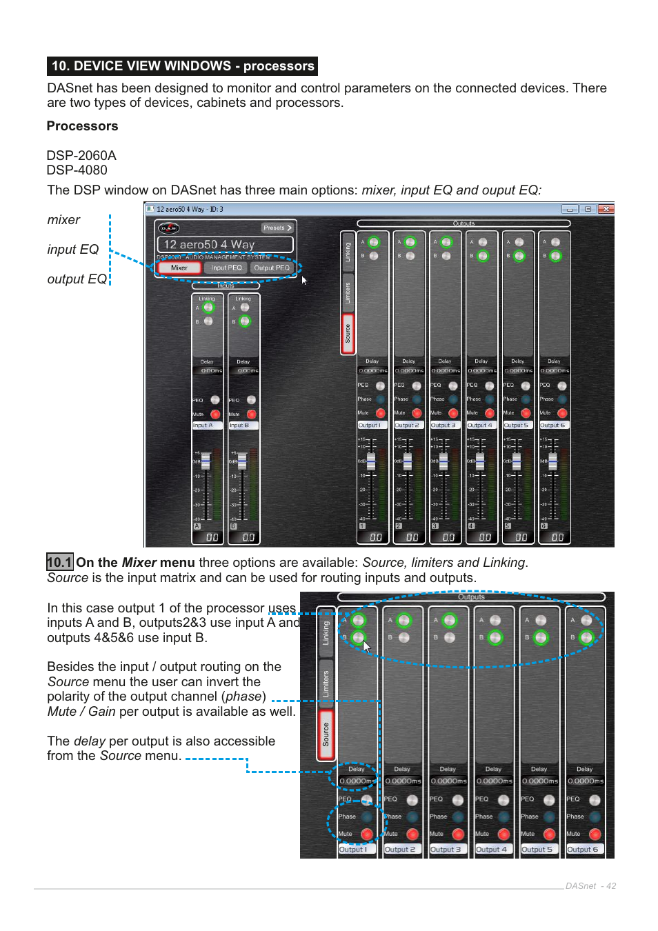 D.A.S. Audio DASnet V1.5 User Manual | Page 42 / 70
