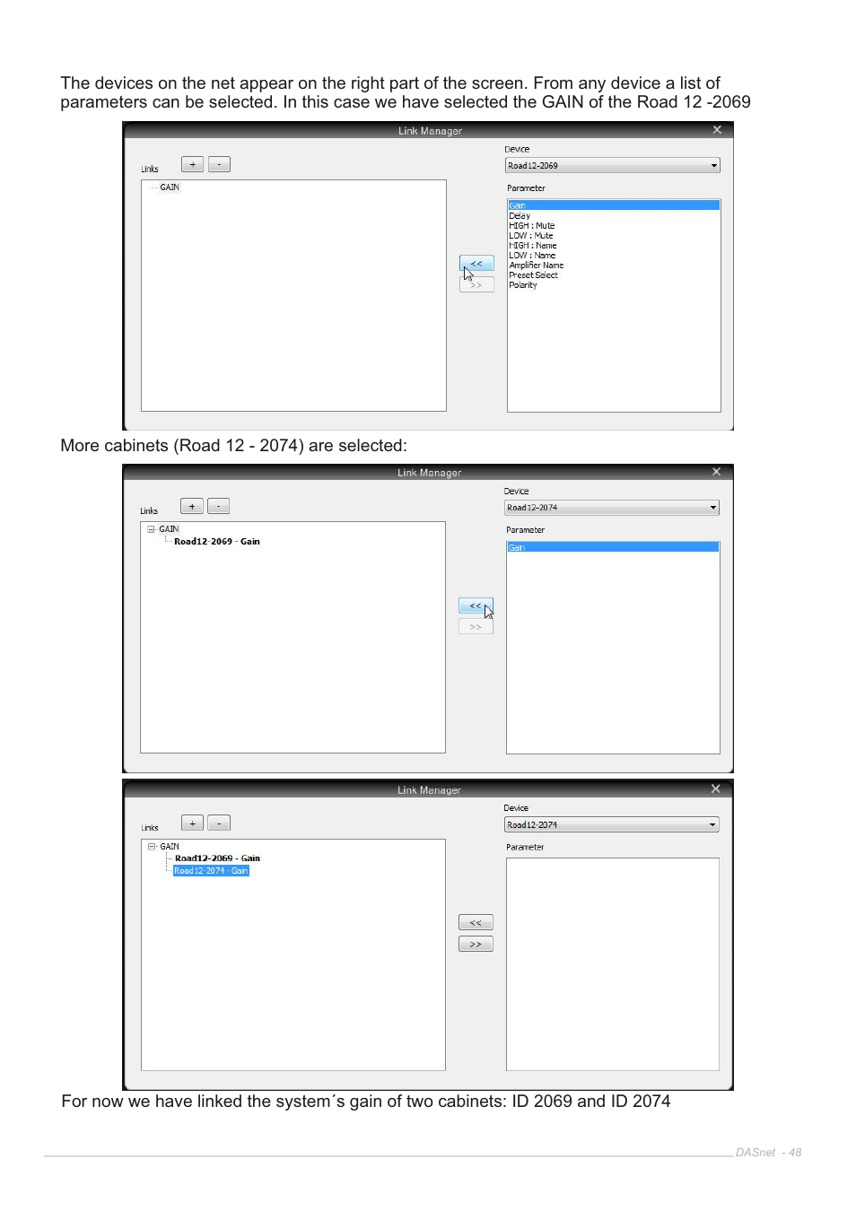 D.A.S. Audio DASnet V1.5 User Manual | Page 48 / 70