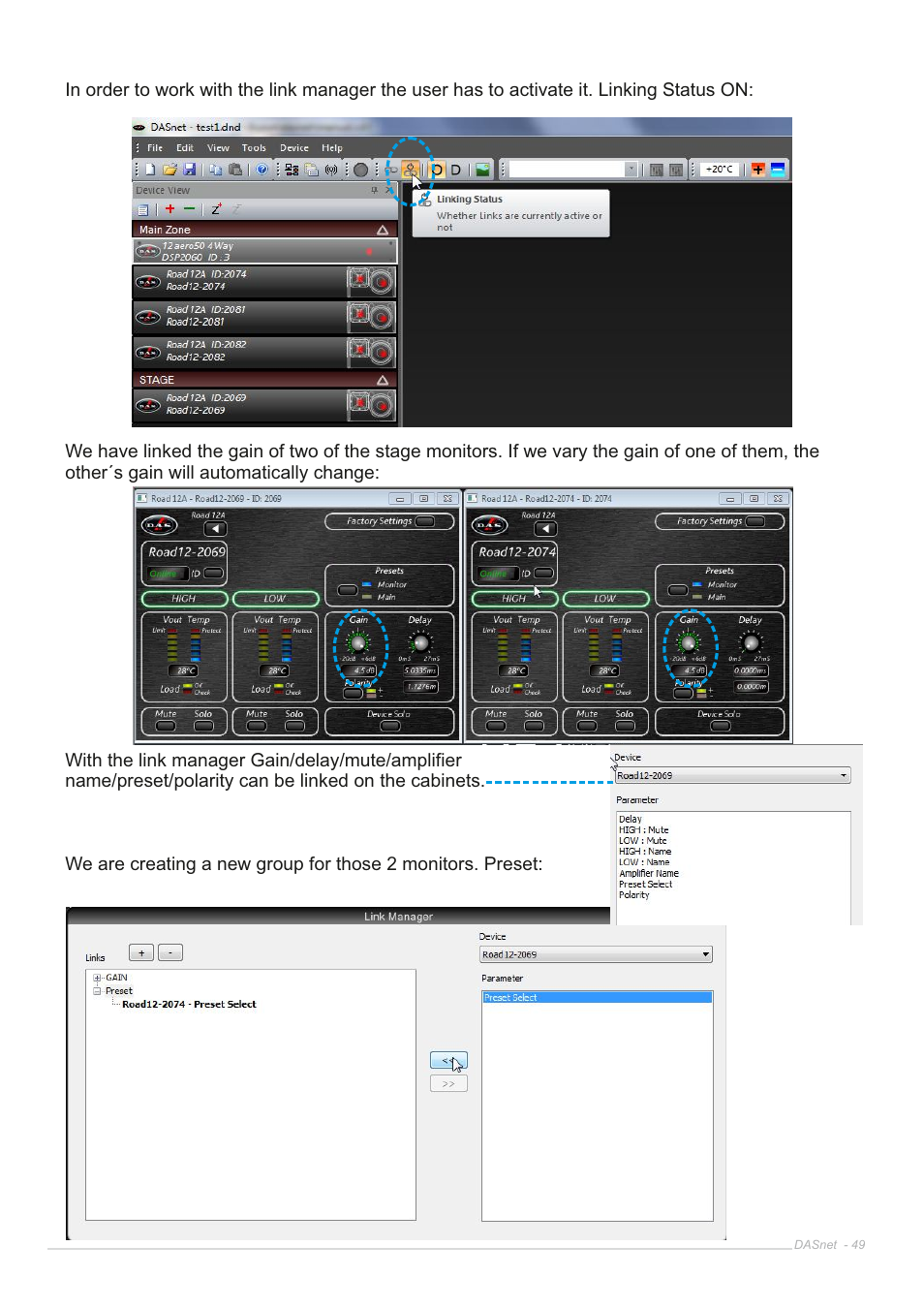 D.A.S. Audio DASnet V1.5 User Manual | Page 49 / 70
