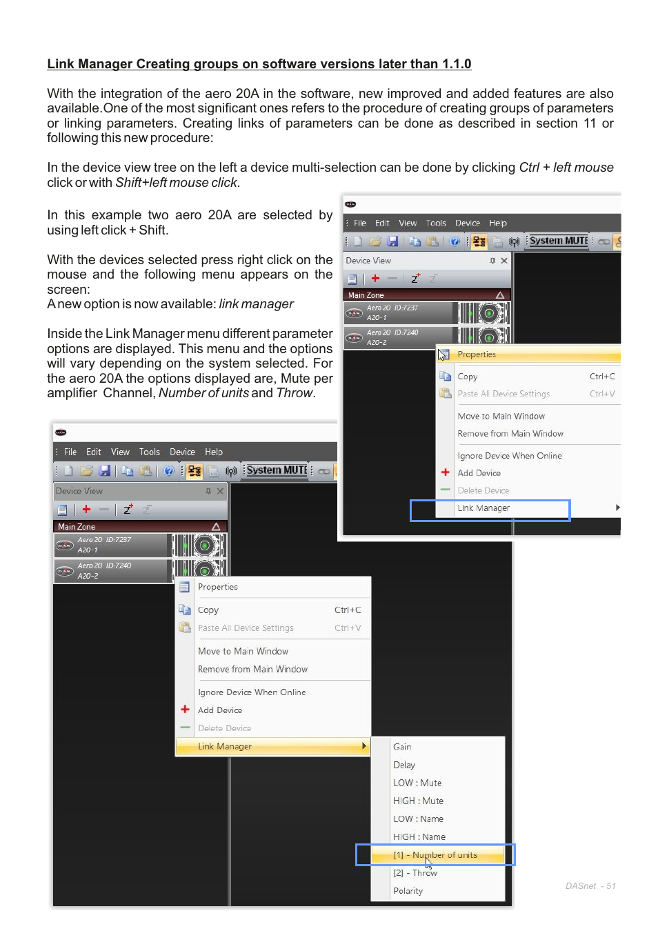 D.A.S. Audio DASnet V1.5 User Manual | Page 51 / 70