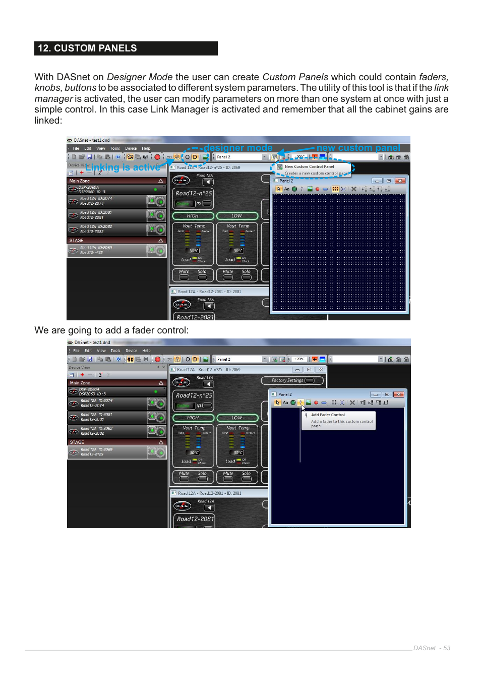 D.A.S. Audio DASnet V1.5 User Manual | Page 53 / 70