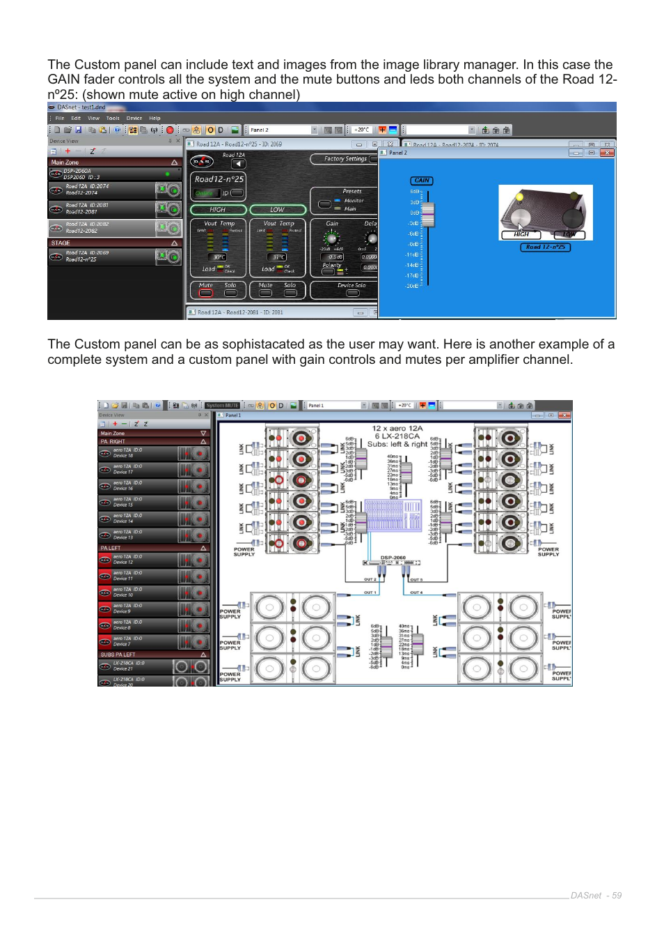 D.A.S. Audio DASnet V1.5 User Manual | Page 59 / 70