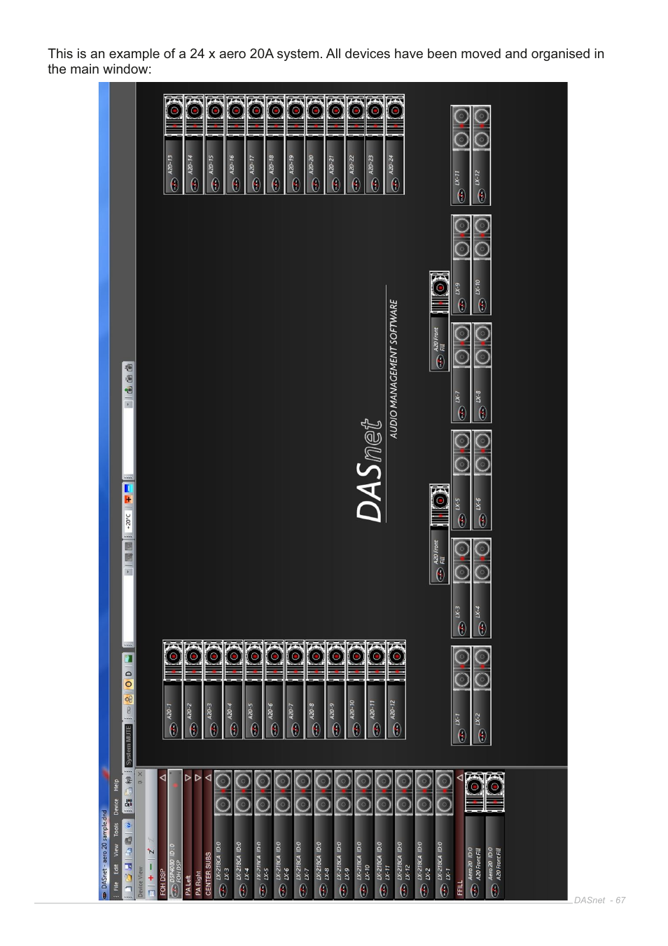 D.A.S. Audio DASnet V1.5 User Manual | Page 67 / 70