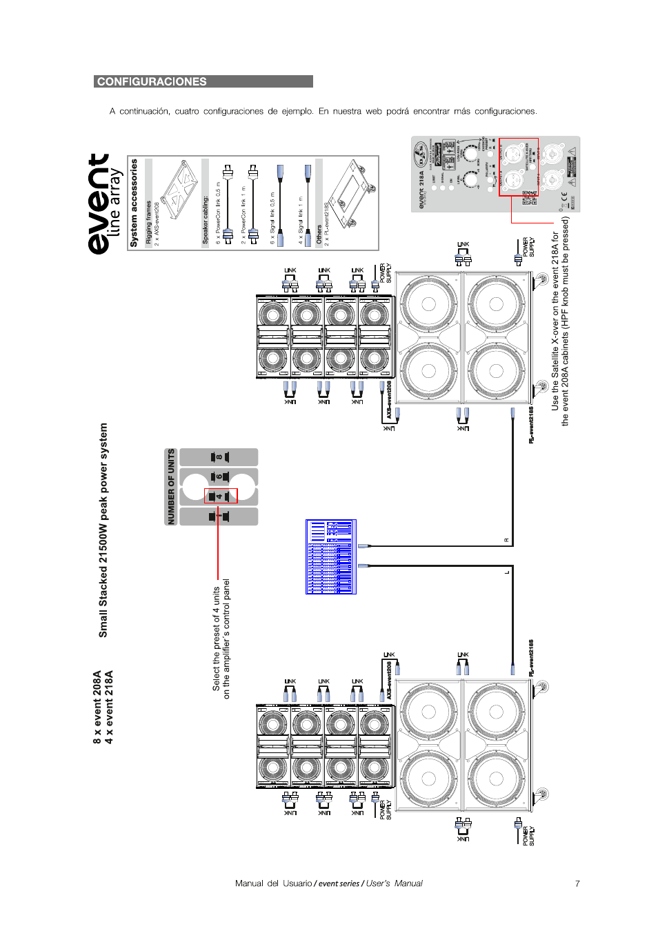 D.A.S. Audio Event series User Manual | Page 7 / 19