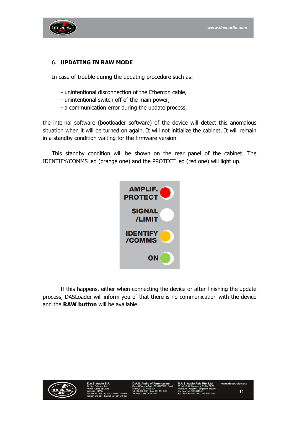D.A.S. Audio DAS Loader V1.1 User Manual | Page 11 / 13