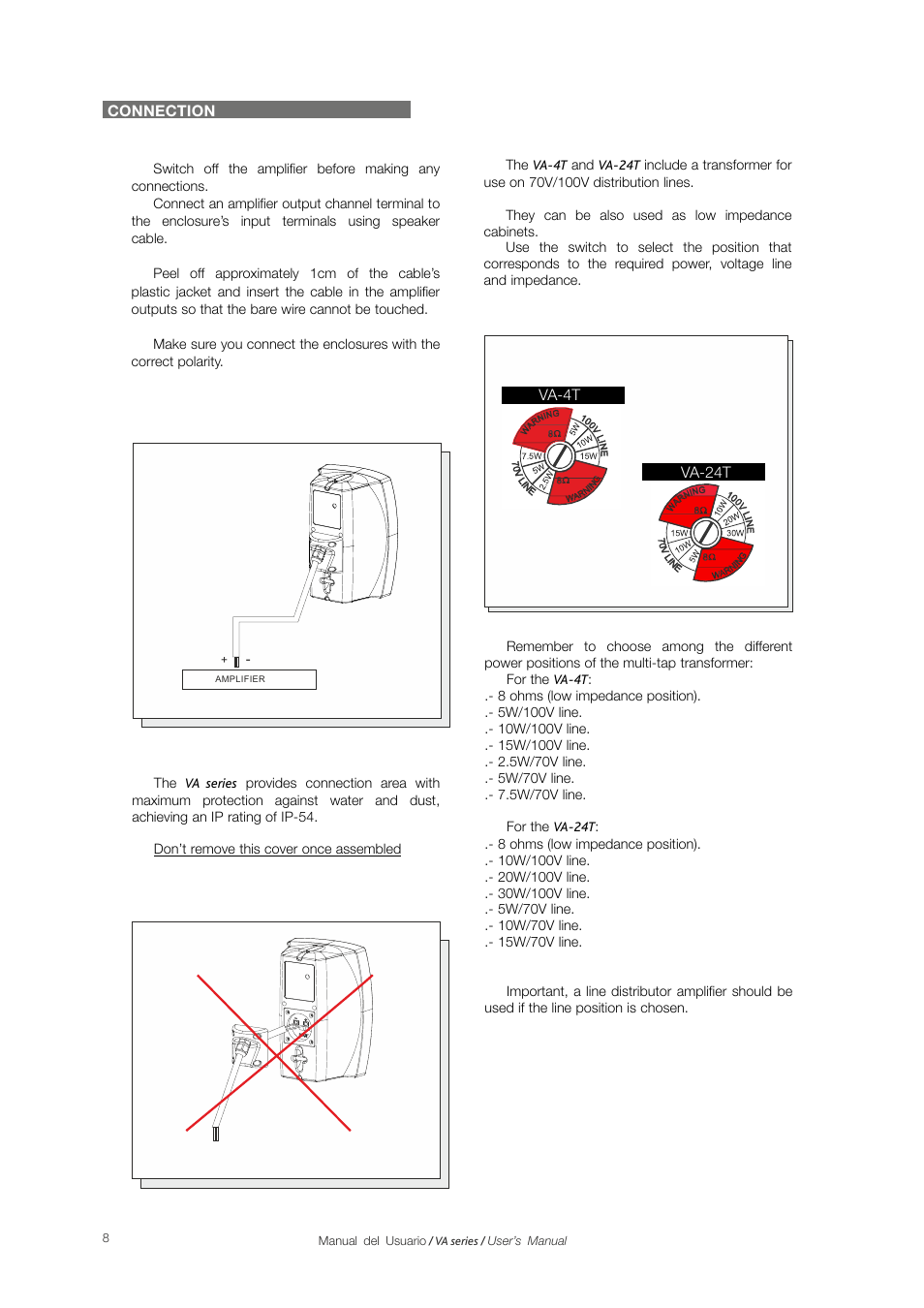 D.A.S. Audio Variant Series Manual User Manual | Page 8 / 15