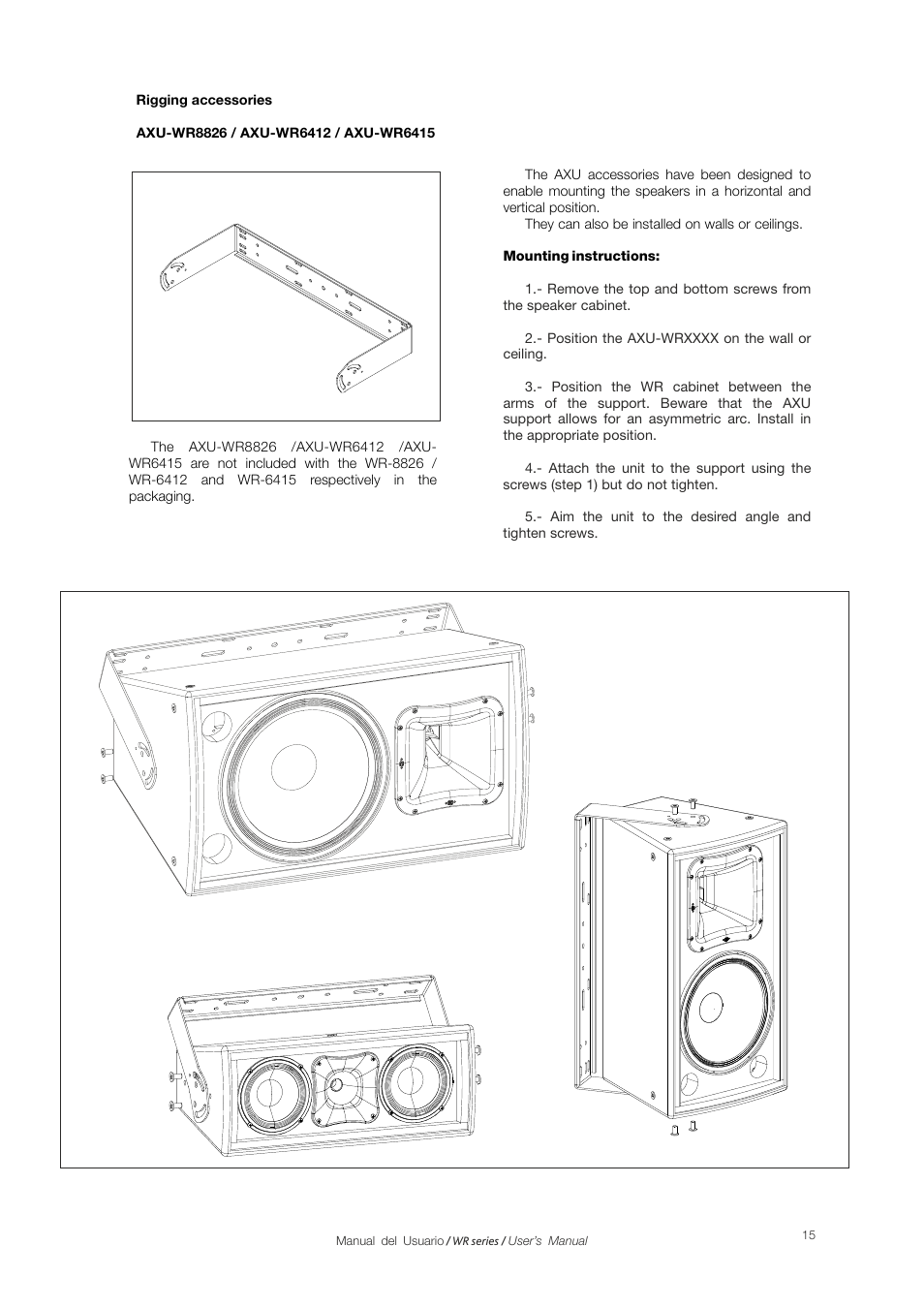 D.A.S. Audio WR Systems User Manual | Page 15 / 18