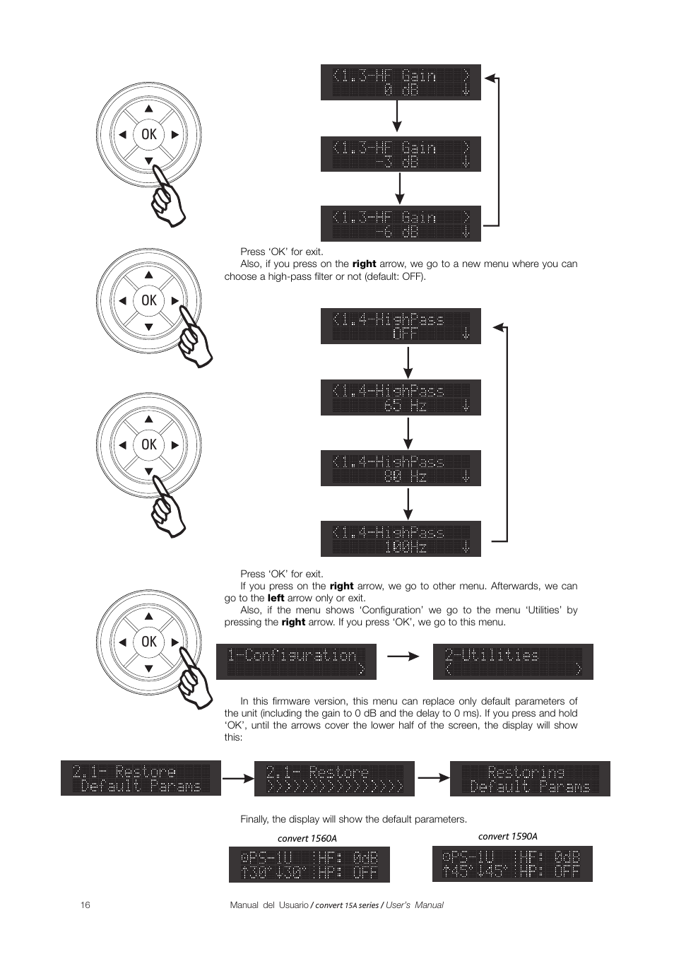 D.A.S. Audio Convert 15A series User Manual | Page 16 / 22