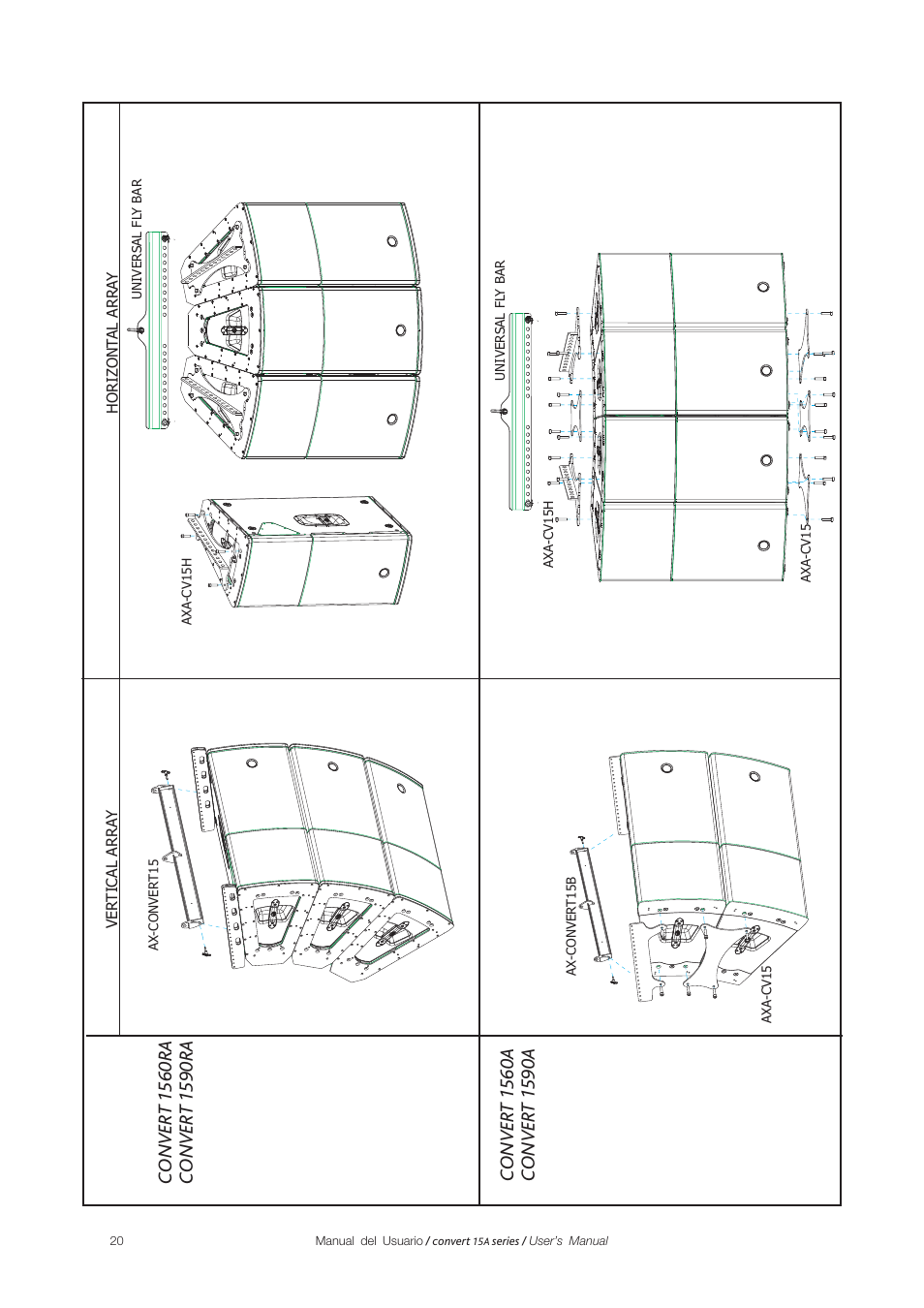 D.A.S. Audio Convert 15A series User Manual | Page 20 / 22