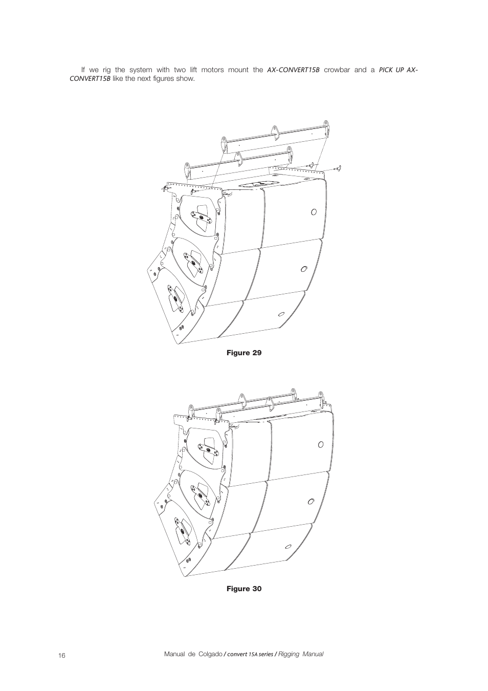 D.A.S. Audio Convert 15A series Rigging User Manual | Page 16 / 20