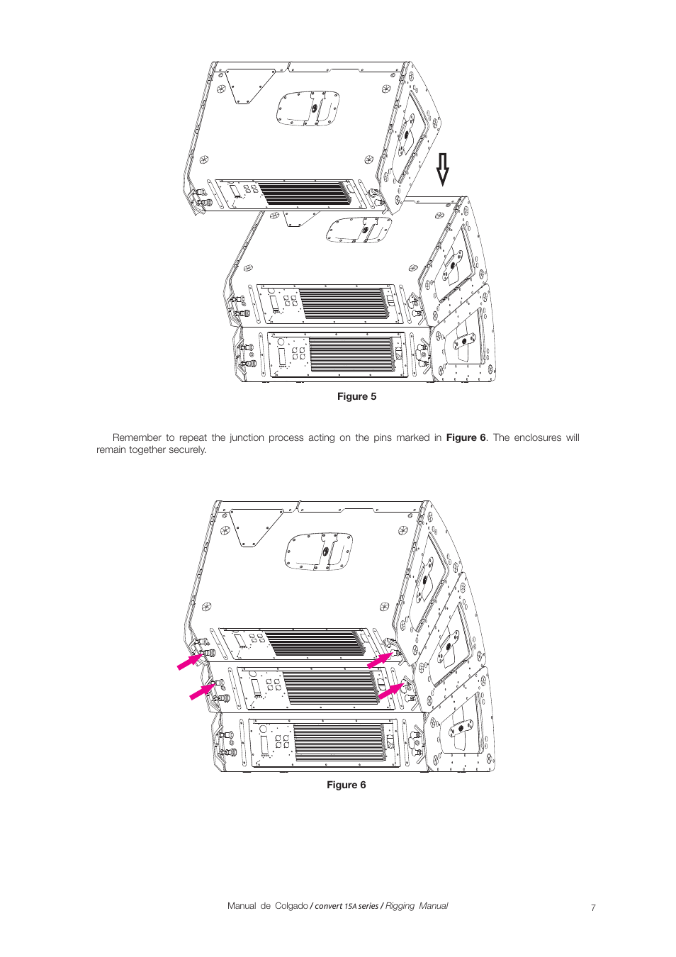 D.A.S. Audio Convert 15A series Rigging User Manual | Page 7 / 20