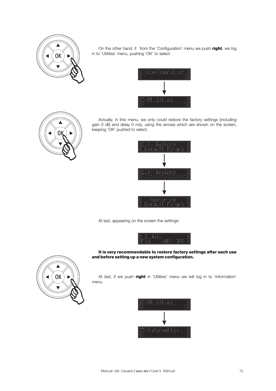 D.A.S. Audio Aero 40A User Manual | Page 15 / 21